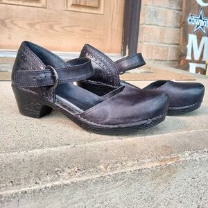 Dansko Women's Makenna Black Dress Pumps Size 10 1/2 US 41 EU